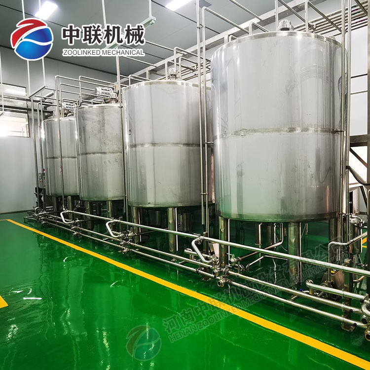 全自動(dòng)山楂醋飲料生產(chǎn)線(xiàn)設備