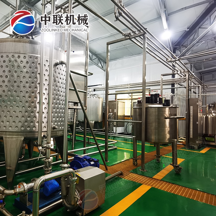 整套樹(shù)莓醋飲料生產(chǎn)線(xiàn)設備